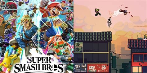 what games are similar to smash bros
